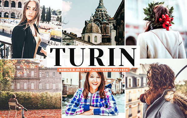 暖橙自然柔和蓝色清晰度增强LR电脑手机预设调色滤色-Turin Pro Lightroom Presets