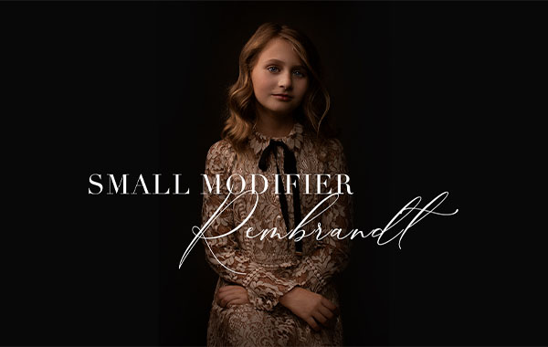 微小修饰伦勃朗光布光人像摄影教程-Painterly Portraits: Small Modifier Rembrandt