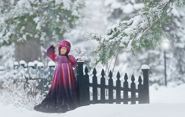 雪地小女孩摄影后期调色视频教程-Classic Snow 2018: Post Processing — Meg Bitton