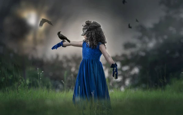 PS“深蓝色”复合教程“Dark in blue” Composite Tutorial – Lisset Perrierartistry