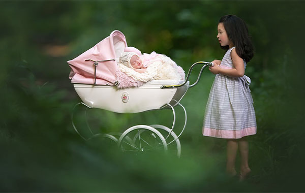 婴儿新生儿姐妹合影摄影视频教程-My New Sister: Post Processing – Meg Bitton