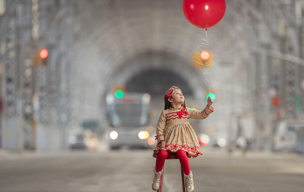 神奇的红气球-照片后期处理调色视频教程-Magical Red Balloon: Post Processing — Meg Bitton