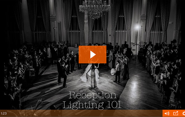 舞会摄影灯光拍摄基础教程-Reception Lighting 101 – The Art of Six Figures