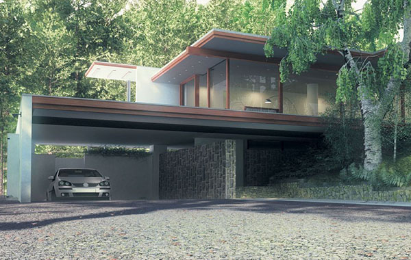 3d Max模型 Evermotion Archmodels Vol 113-树木等模型合集。