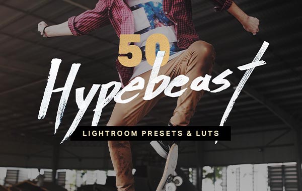 50组街拍人像电影朋克风格PS/PR/AE/FCPX 达芬奇LUTS视频滤镜-50 Hypebeast Lightroom Presets+LUTs