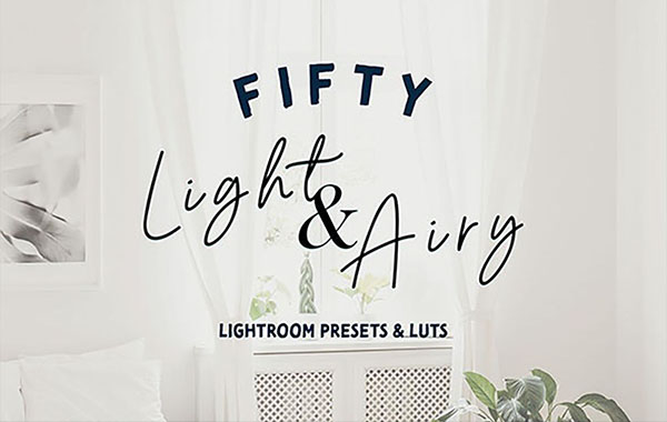 50组婚礼通透白色Lightroom预设和LUT-50 Light and Airy Lightroom Presets and LUTs