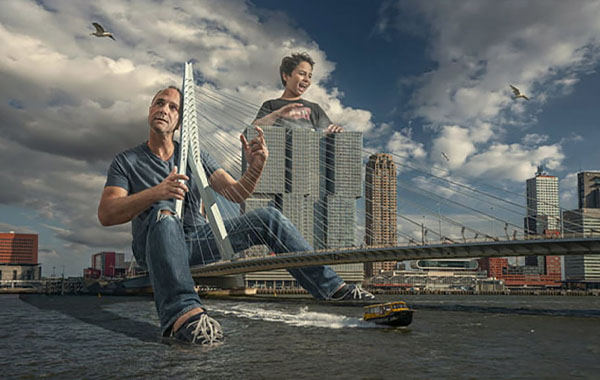 PS照片合成教程-鹿特丹的空气中弥漫着音乐There is music in the air of Rotterdam Adrian Sommeling