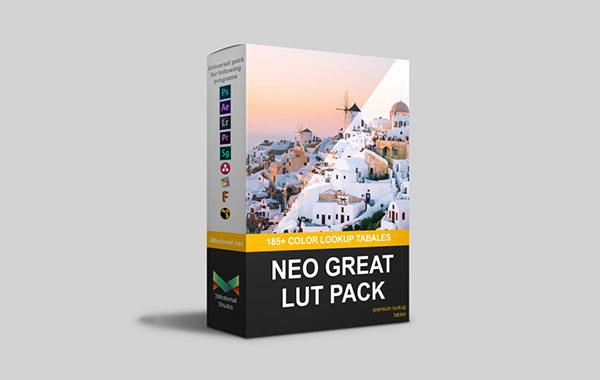 185组电影暖色冬季明亮Instagram婚礼浪漫橙色恐怖等PS/PR/AE/FCPX 达芬奇LUTS视频滤镜-Neo Great LUTs Pack