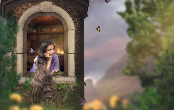 PS合成教程-长发公主合成编辑视频教程-Summerana – Rapunzel Composite Editing Workshop by Lisset Perrier Artistry