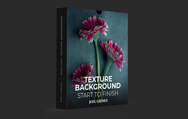 花朵拍摄及后期添加背景纹理全过程视频教程-Joel Grimes – Start to Finish – Texture Background