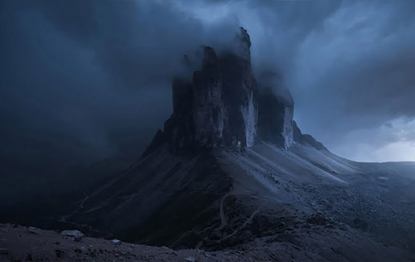 风景照后期调色处理视频教程-黑暗中的一道光-A Light in The Dark – Dark Processing by Enrico Fossati