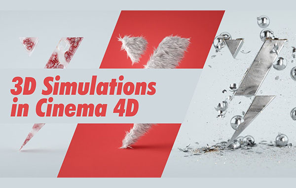 C4D中3D模拟视频教程-MotinDesignSchol – 3D Simulations in Cinema 4D