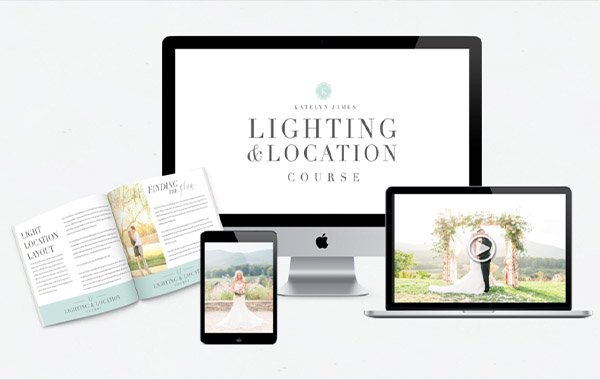 摄影照明及定位视频教程-Katelyn James – The Lighting & Location Course