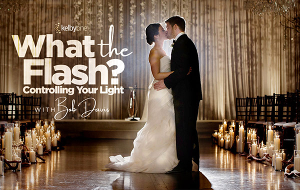 婚礼摄影控制灯光的技巧视频教程-What The Flash? Controlling Your Light with Bob Davis