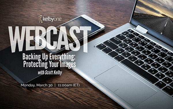 备份所有内容：使用Scott Kelby保护您的图像-Backing Up Everything: Protecting Your Images with Scott Kelby