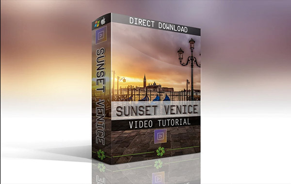 日落下的威尼斯照片后期编辑视频教程-Landscaphoto – Sunset Venice – Video Tutorial