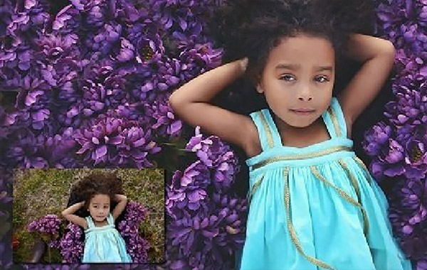 Jackie Jean小女孩紫色花海照片后期处理调色修饰视频教程-Jackie Jean Photography – Editing Video 12