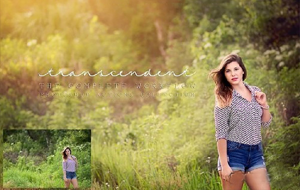 美女森林暖色后期调色处理视频教程-Morgan Burks Photography – Artistic Post-Processing