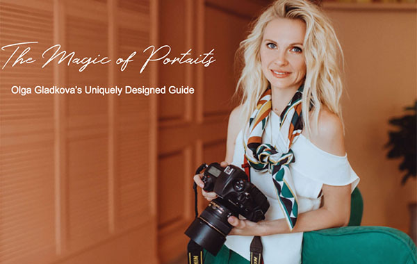 户外拍摄人像的魔力摄影视频教程–The Magic Of A Portrait. Shooting On Location (2020) with Olga Gladkova