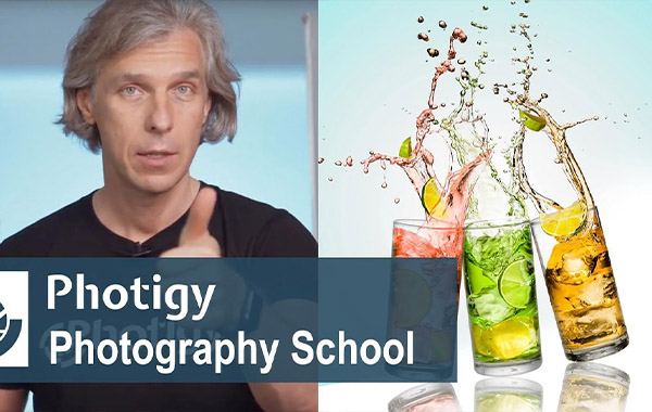 玻璃杯液体飞溅效果拍摄摄影视频教程-Dynamic Glass Shot with Splashes – Photigy