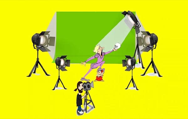魔法视频制作-绿屏拍摄及一键抠像-Video Production Magic: Green Screen and Chroma Key with Ease