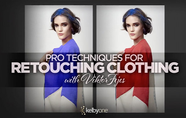 专业人像衣服服装后期处理换色等技巧视频教程-Pro Techniques for Retouching Clothing with Viktor Fejes
