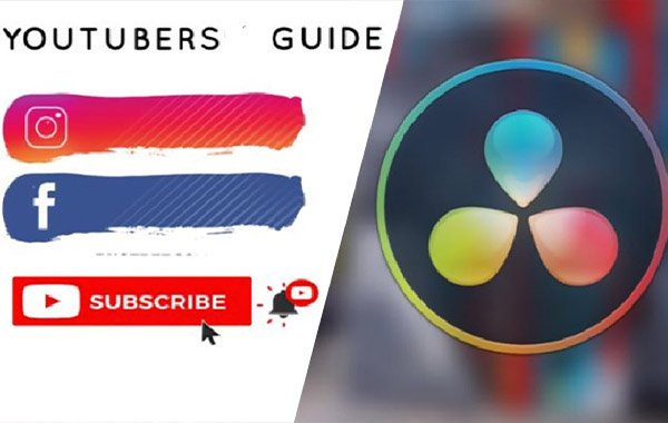 达芬奇视频博主短视频社交平台学习指南视频教程-Learn Davinci resolve for Youtube and social media videos with Amine Mokhtari