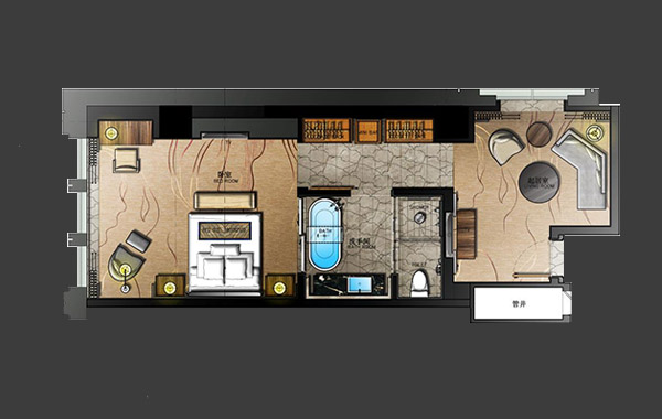 CCD-PS酒店客房彩屏图文教程-含练习文件
