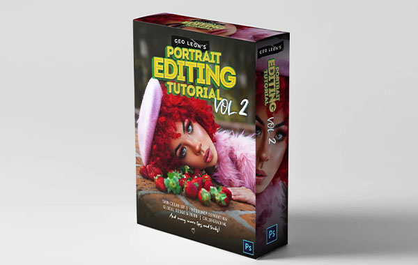 人像摄影后期调色处理视频教程-Geo Leon’s Portrait Retouching Tutorial VOLUME II