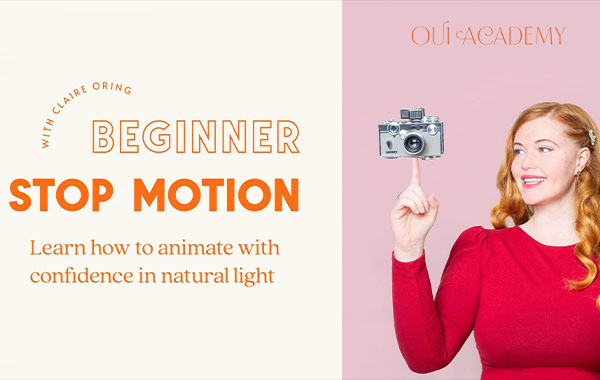 初学者定格动画-学习如何在家里创建定格动画-Beginner Stop Motion Animation – Learn How to Create Stop Motion at Home with Claire Oring