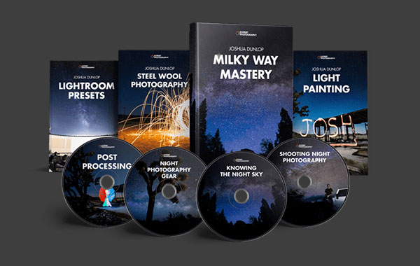 银河星空摄影知识视频教程-Expert Photography – Milky Way Mastery by Joshua Dunlop