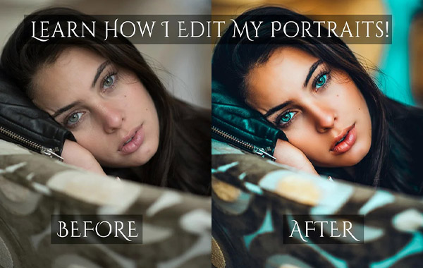 人像照片后期修饰调色处理视频教程-Portrait Tutorial – Mark Singerman