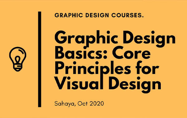 平面设计基础:视觉设计的核心原则-Graphic Design Basics: Core Principles for Visual Design with Sahaya Babu Manickam