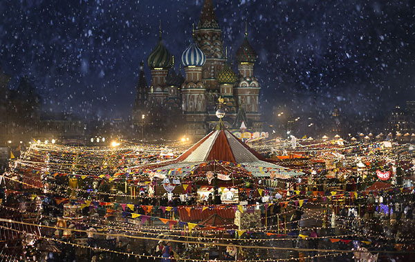 俄罗斯红场照片后期编辑处理视频教程-Editing Video: Red Square by Elena Shumilova