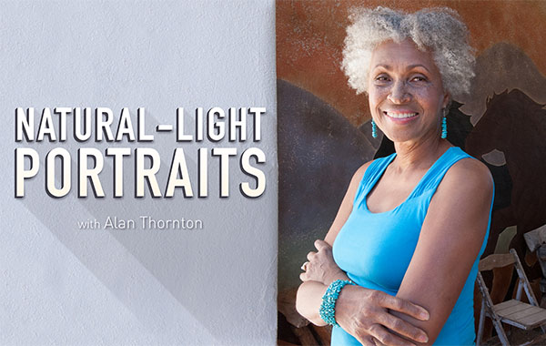 自然光下人像摄影视频教程-Natural-Light Portraits with Alan M. Thornton