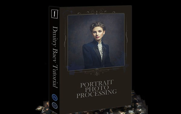 人像照片处理后期视频教程-Portrait Photo Processing by Demitry Baev