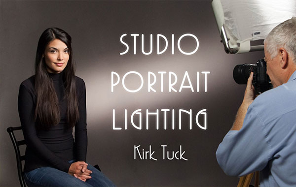 影棚工作室人像摄影灯光视频教程-Studio Portrait Lighting with Kirk Tuck