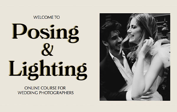 婚礼摄影-婚礼拍摄姿势及灯光视频教程-Posing and Lighting Course by Jai Long