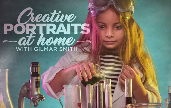 创意人像摄影视频教程-Creative Portraits at Home with Gilmar Smith