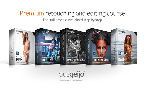 高级人像后期处理修饰调色视频教程-Premium Retouching and Processing Course ENG + ESP