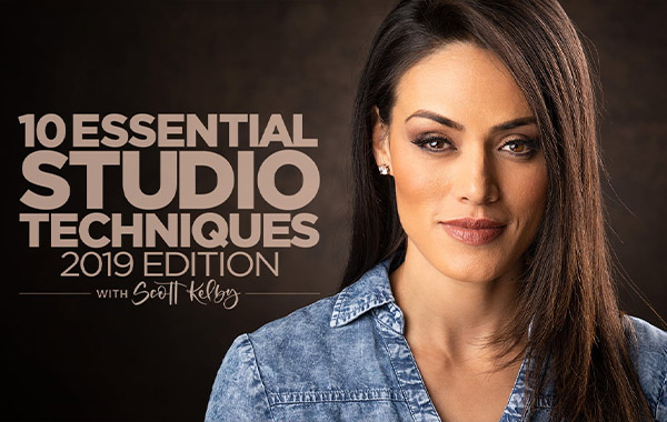 摄影棚拍摄基本知识视频教程-10 Essential Studio Techniques Every Photographer Needs to Know 2019 Edition with Scott Kelby