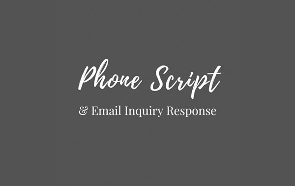 电话销售话术及电子邮件查询及回应指南-Phone Script + Email Inquiry Response Bundle Guide by Alex Chalkley