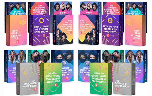 人像摄影照片后期处理编辑调色视频教程-Complete Membership Pass Bundle by Justin Laurens