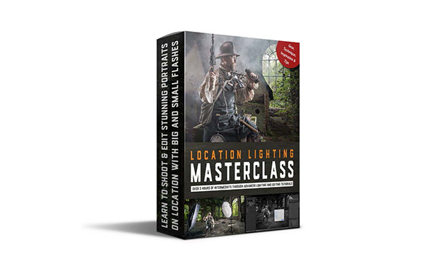 位置照明系统大师级摄影视频教程-Location Lighting Masterclass by Piet Van den Eynde