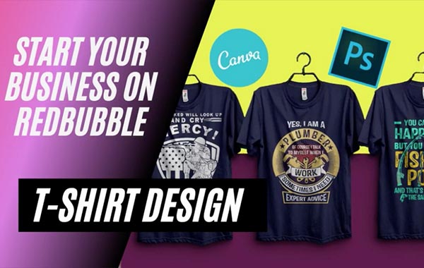 T恤设计:在Redbubble上开始您的T恤设计业务-T-shirt Design: Start Your T-shirt Design Business on Redbubble with Shydra Black