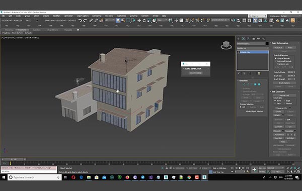 3DMAX脚本插件-房屋生成器-MAXSCRIPT – HOUSE GENERATOR v2.2