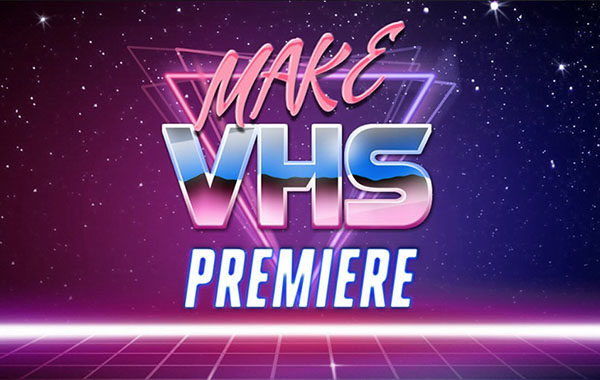 Premiere中制作VHS效果及故障文本制作视频教程-Make VHS Effect in Premiere pro VHS Film and Glitch Text Making