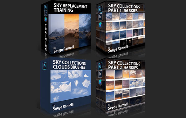 专业风景照片后期天空更换视频教程-Photoserge – Sky Replacement Pro