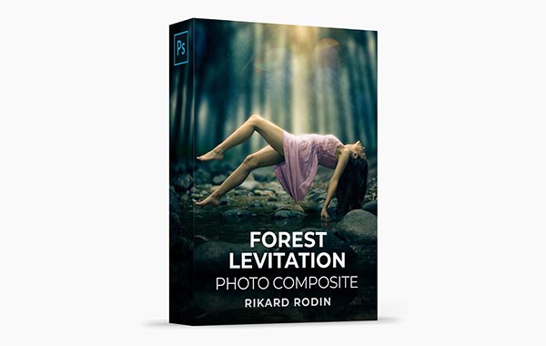 人像森林悬浮照片合成视频教程-Forest Levitation Photo Composite by Rikard Rodin