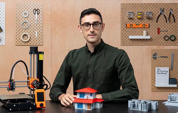 建筑模型课程的3D打印和设计-3D Printing and Design for Architecture Models Course by Agustín Arroyo